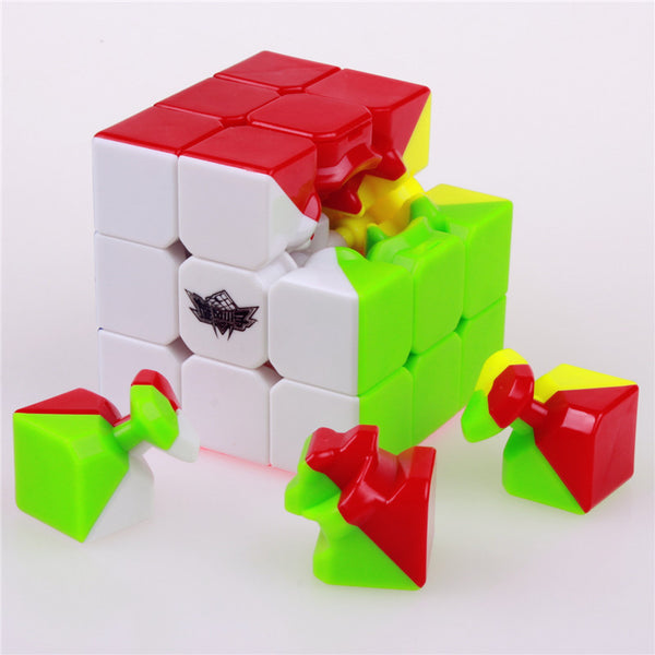 3x3 Stickerless Puzzle Cube Smooth Speed