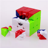 3x3 Stickerless Puzzle Cube Smooth Speed