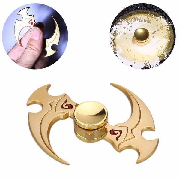 Shuriken Metal Fidget Spinner Gold